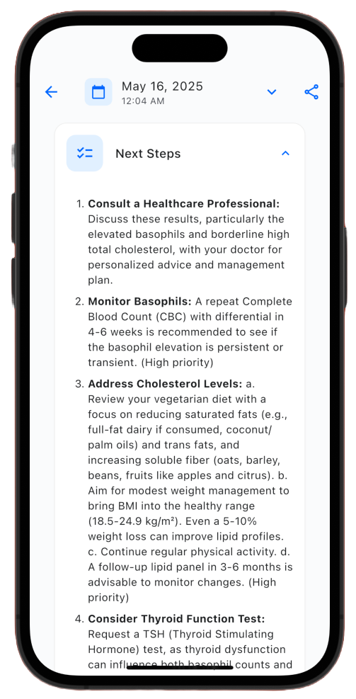 Get personalized insights